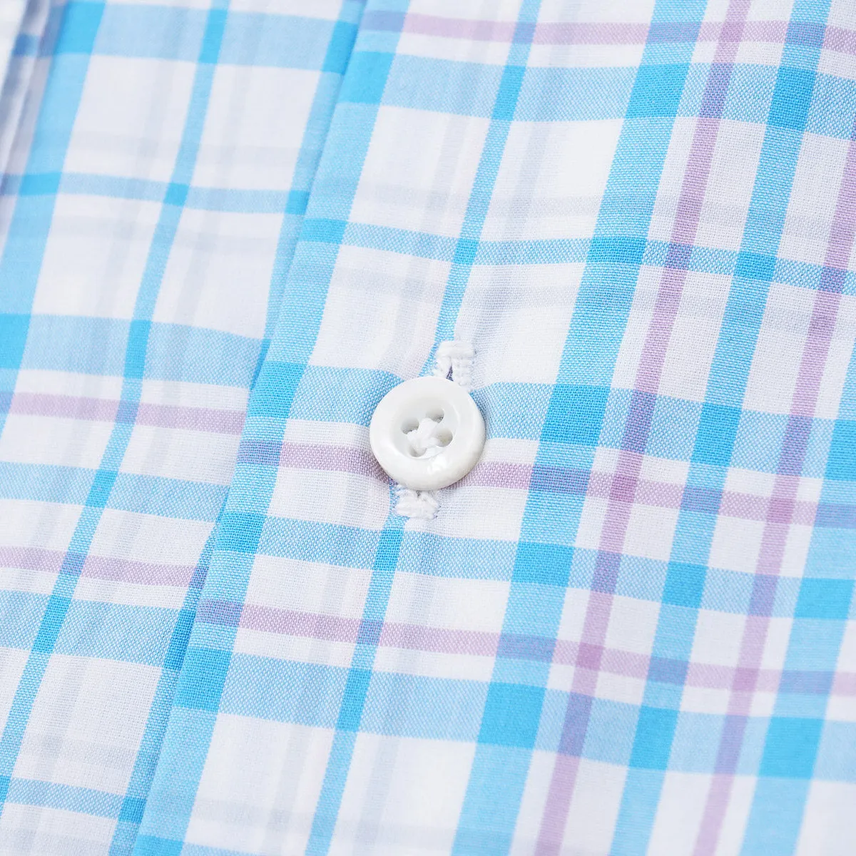 Isaia Tailored-Fit 'Mix' Cotton Shirt