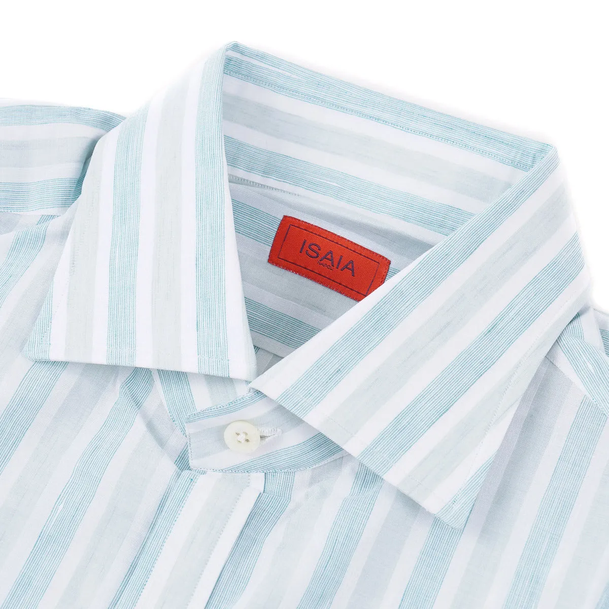Isaia Tailored-Fit 'Mix' Cotton Shirt
