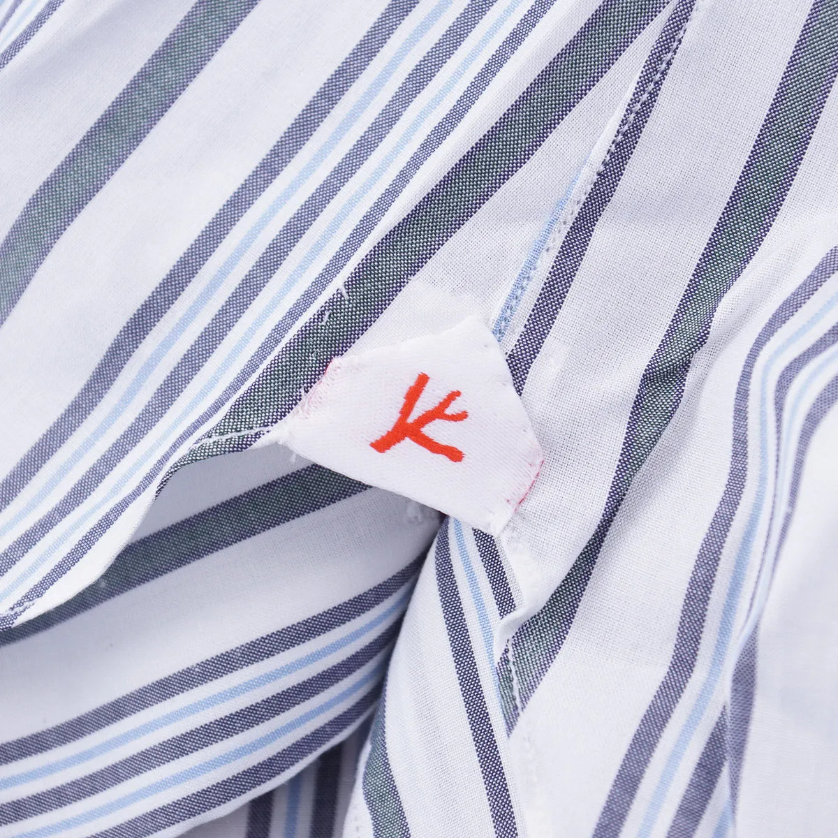 Isaia Tailored-Fit 'Mix' Cotton Shirt