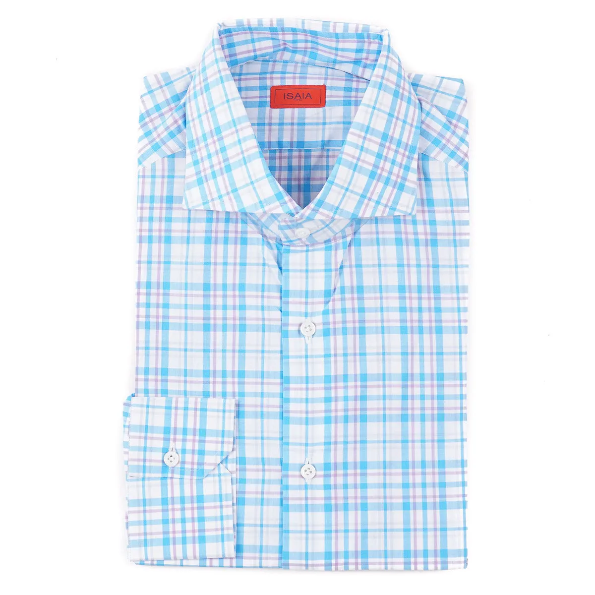 Isaia Tailored-Fit 'Mix' Cotton Shirt