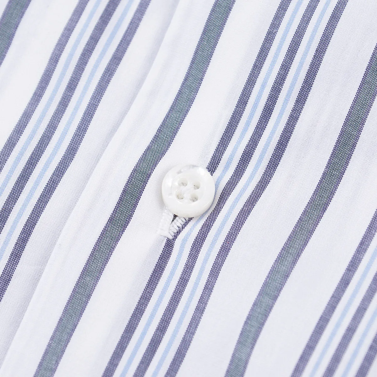 Isaia Tailored-Fit 'Mix' Cotton Shirt