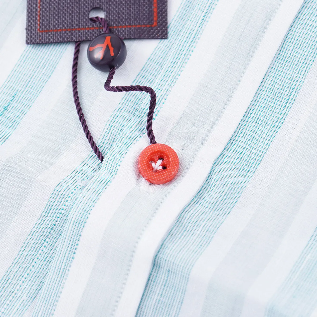 Isaia Tailored-Fit 'Mix' Cotton Shirt