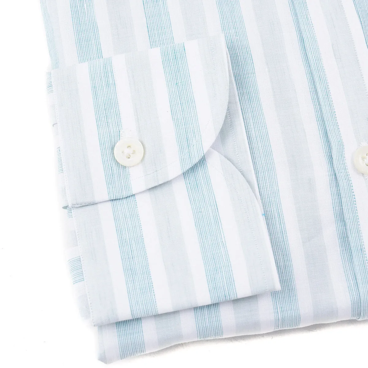 Isaia Tailored-Fit 'Mix' Cotton Shirt