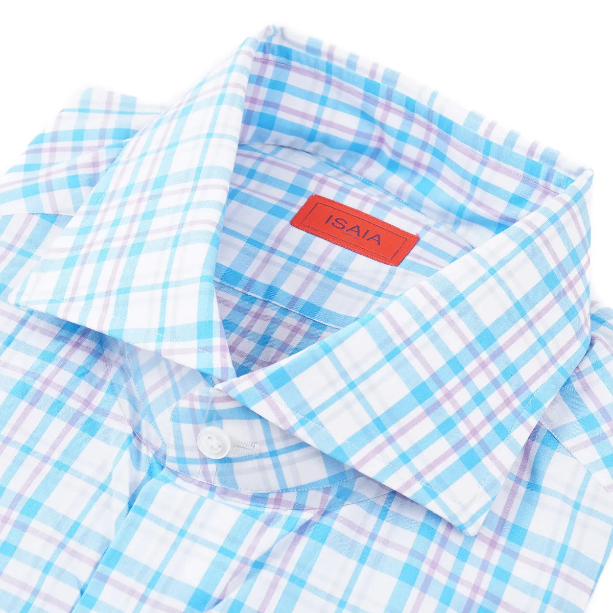 Isaia Tailored-Fit 'Mix' Cotton Shirt