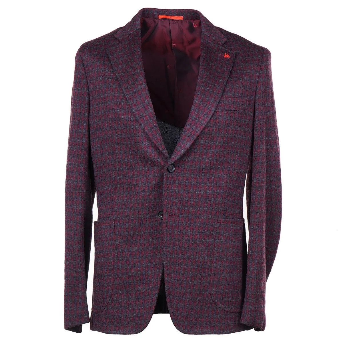 Isaia Wool-Silk Jersey Sport Coat