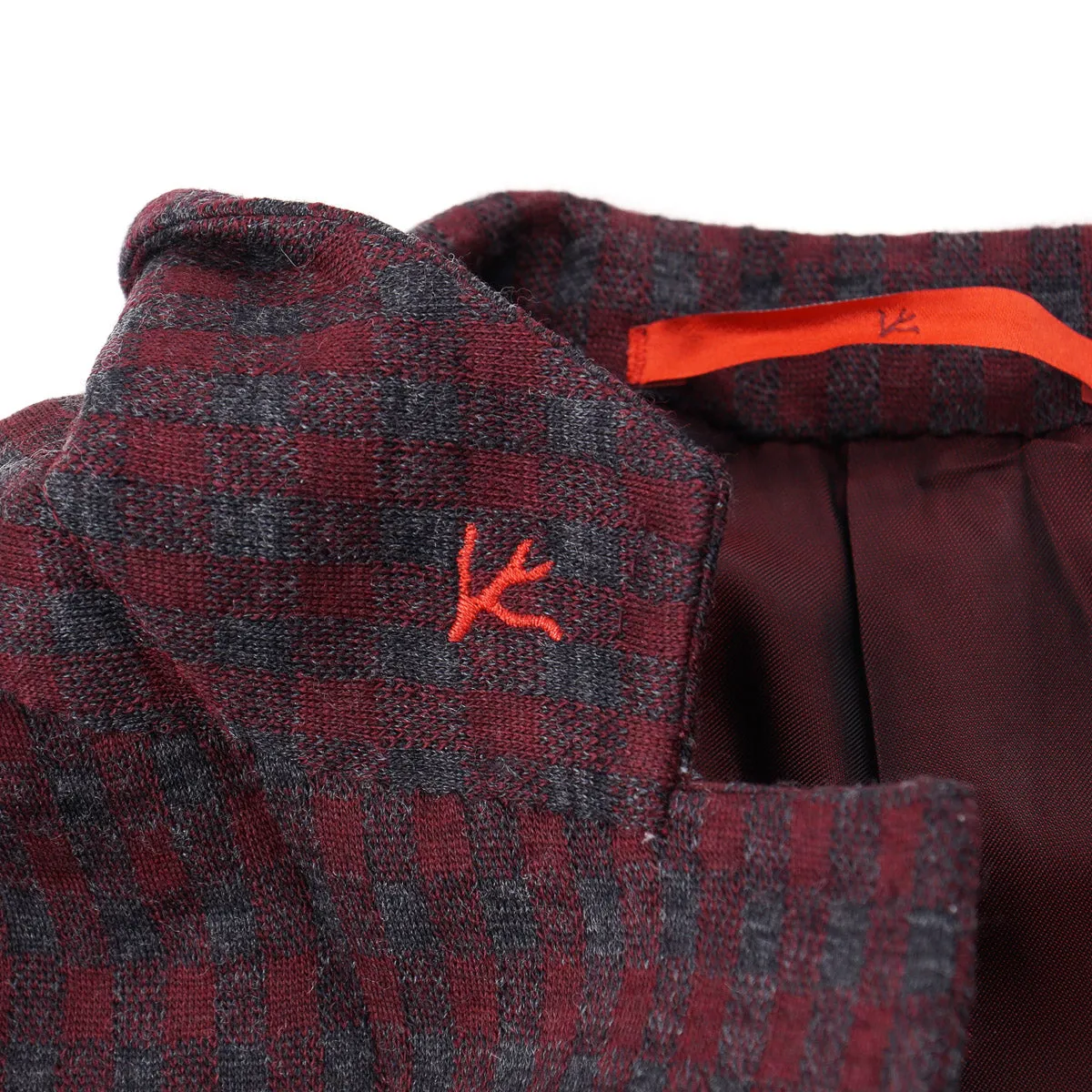 Isaia Wool-Silk Jersey Sport Coat