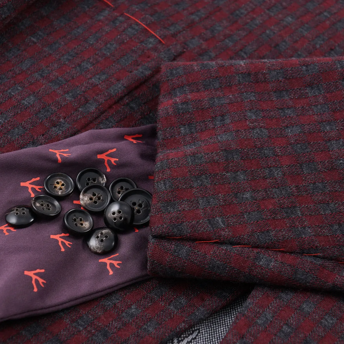 Isaia Wool-Silk Jersey Sport Coat