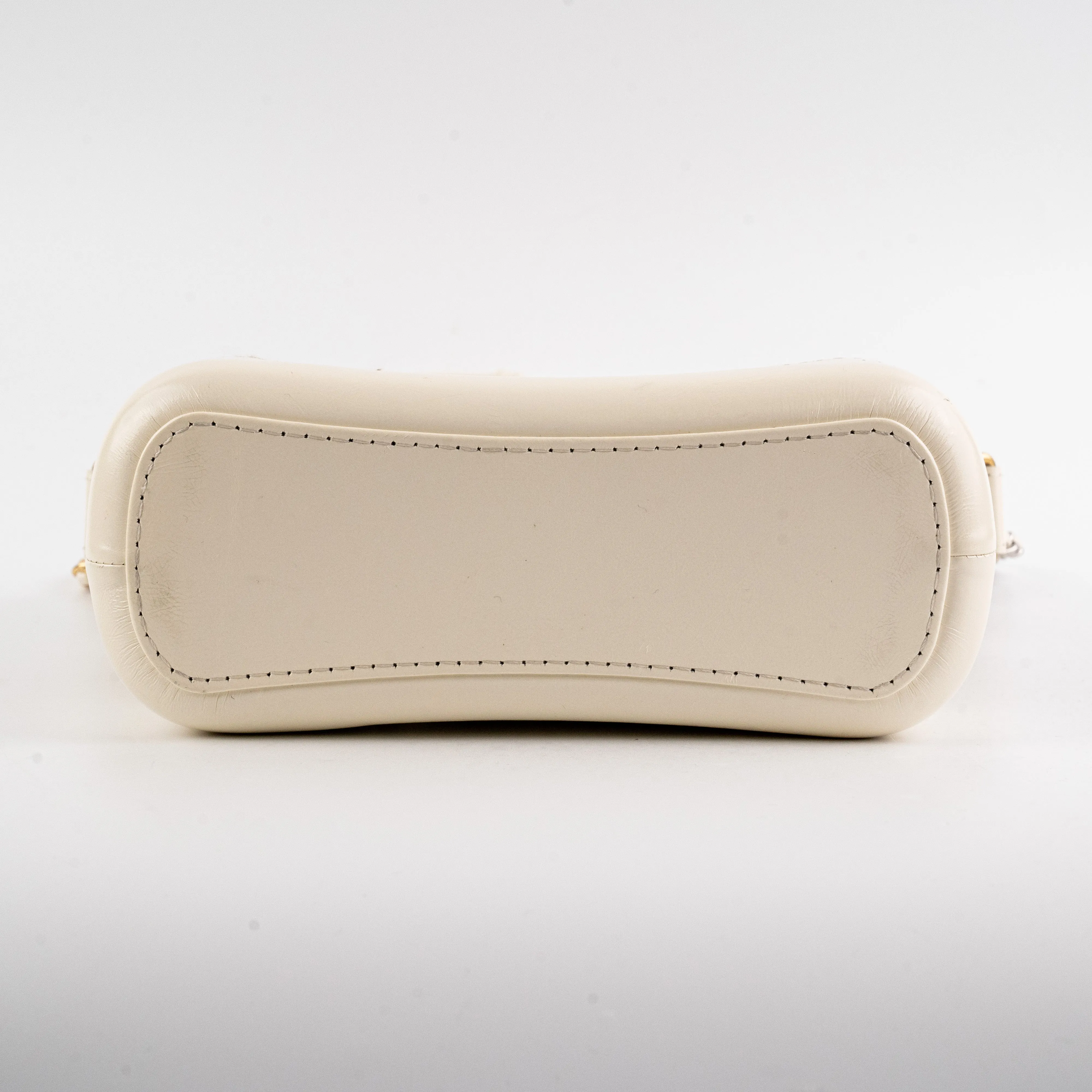 ITEM 29 - Chanel Small Gabrielle Stripe Tweed Beige/Cream