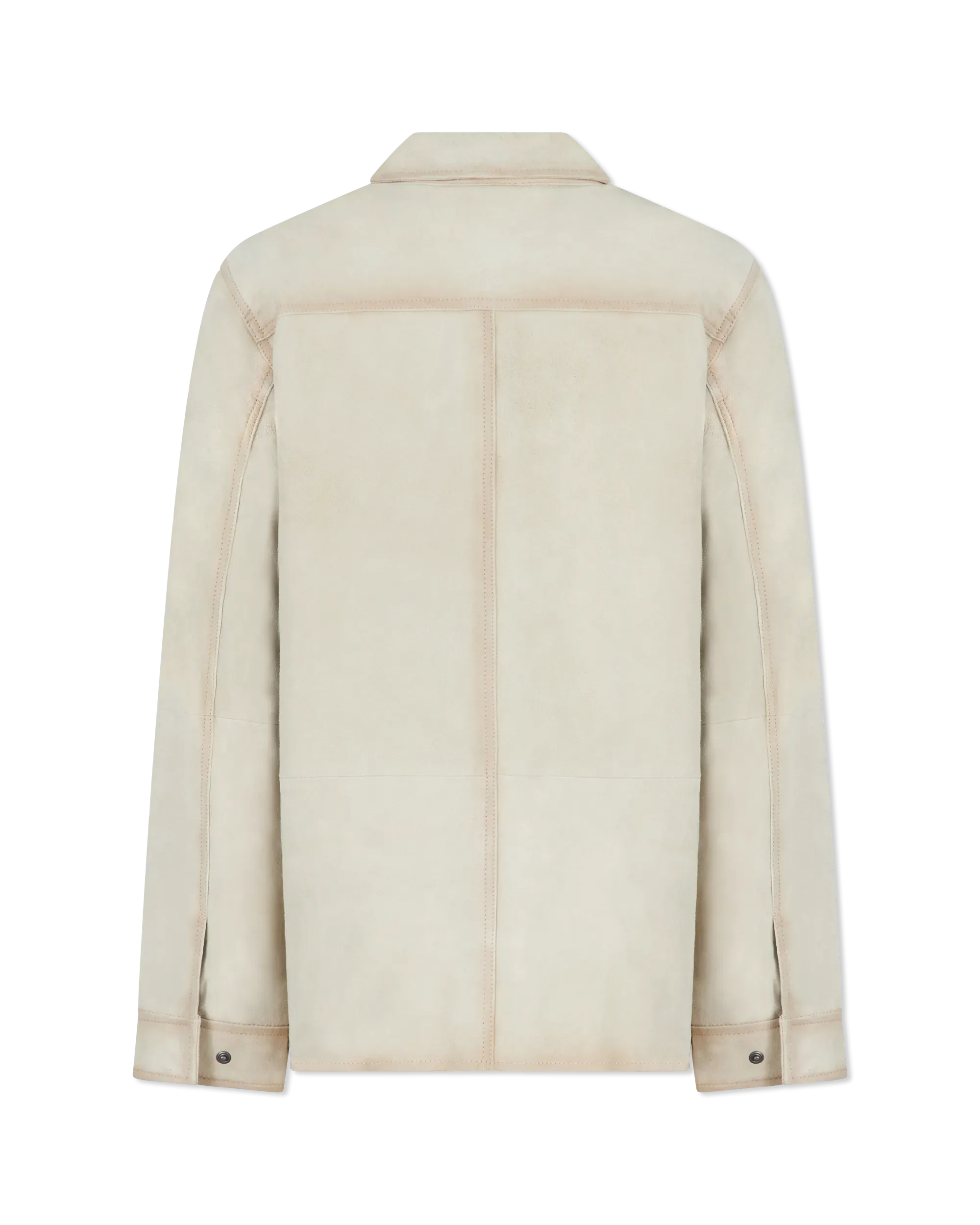 Izzy Leather Shirt Jacket