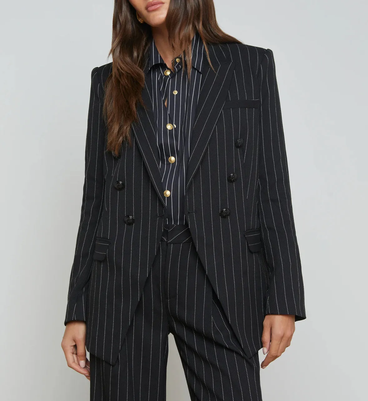 Kendi Long Double Breasted Blazer - 8