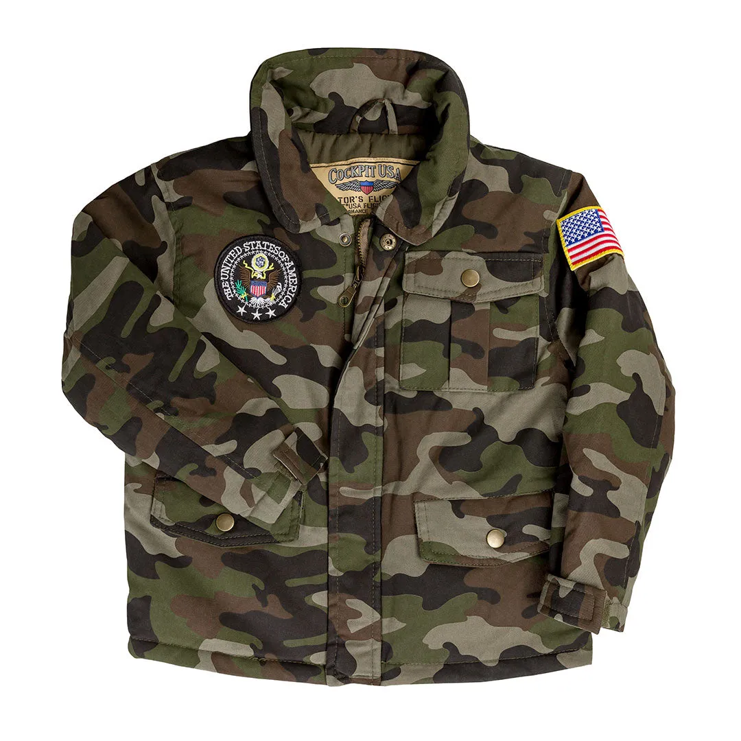 KIDS Camouflage Field Jacket KIDSM43