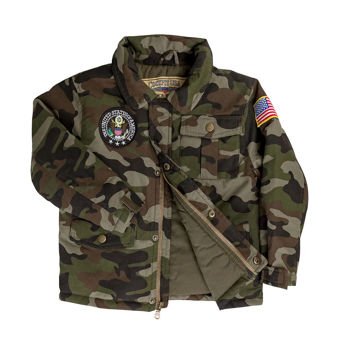 KIDS Camouflage Field Jacket KIDSM43