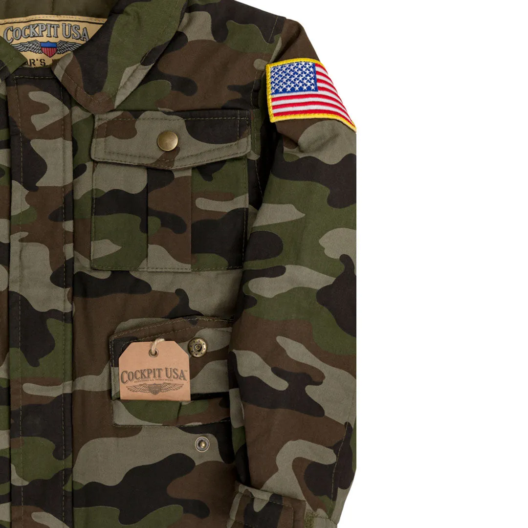 KIDS Camouflage Field Jacket KIDSM43