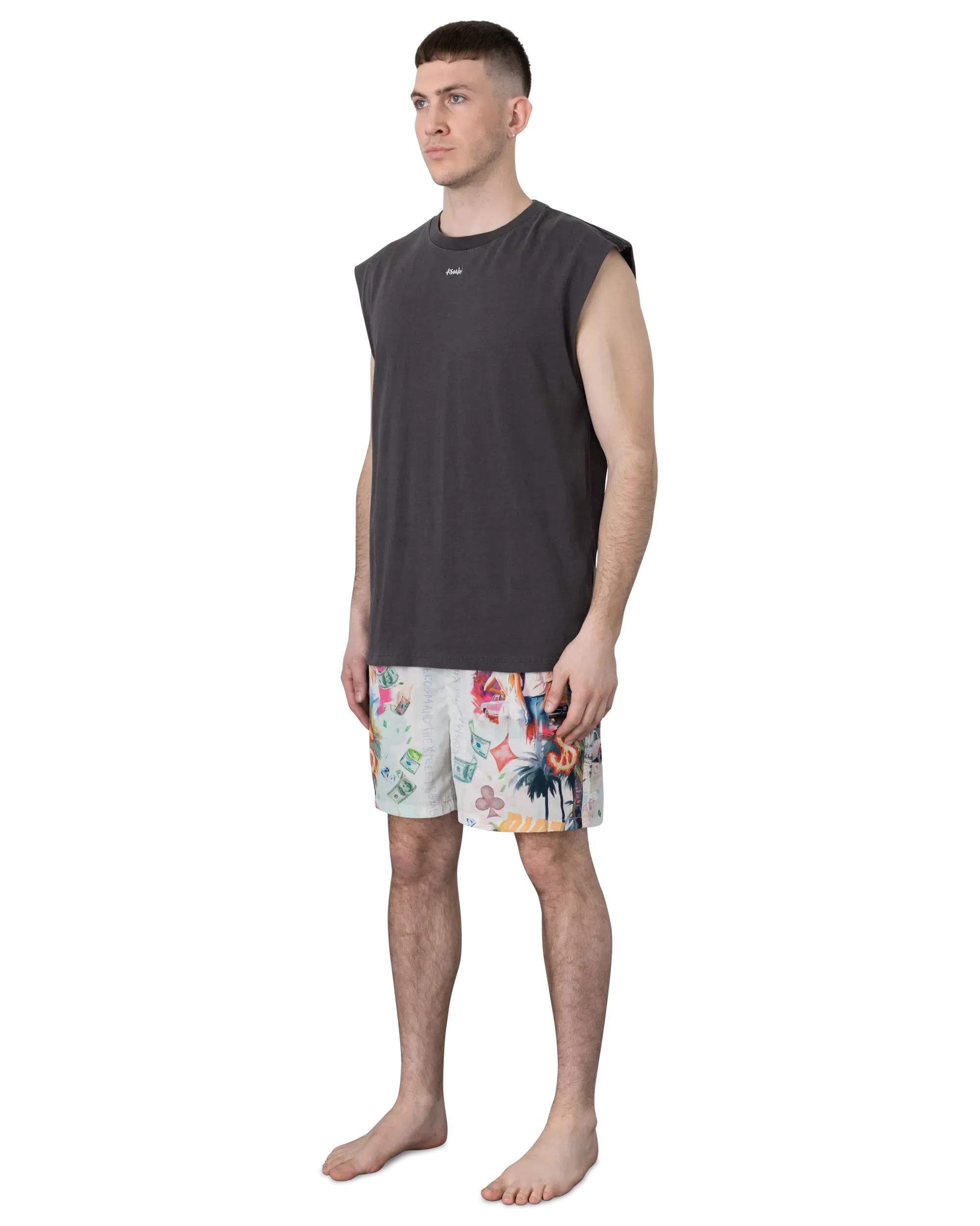 Ksubi Jeans Eagle Cut Off T-shirt
