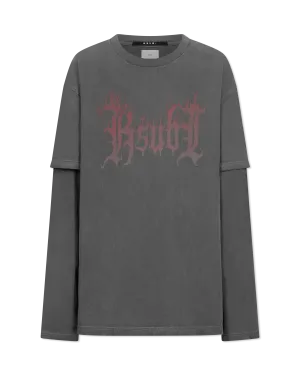 Ksubi Jeans Fuego Layered Long Sleeve T-Shirt