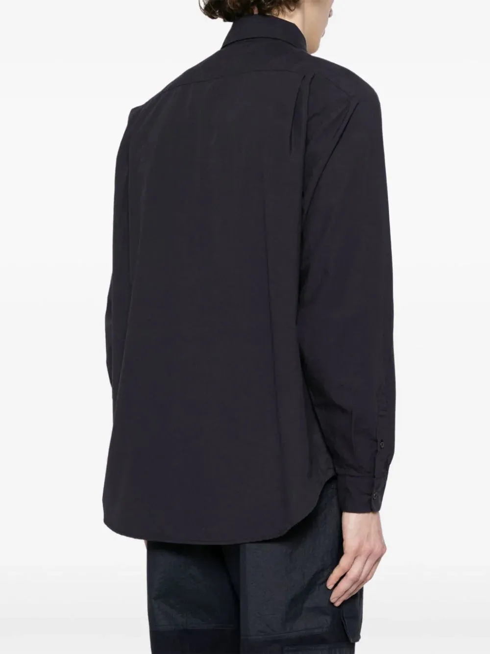 Logo-Appliqu Cotton Shirt