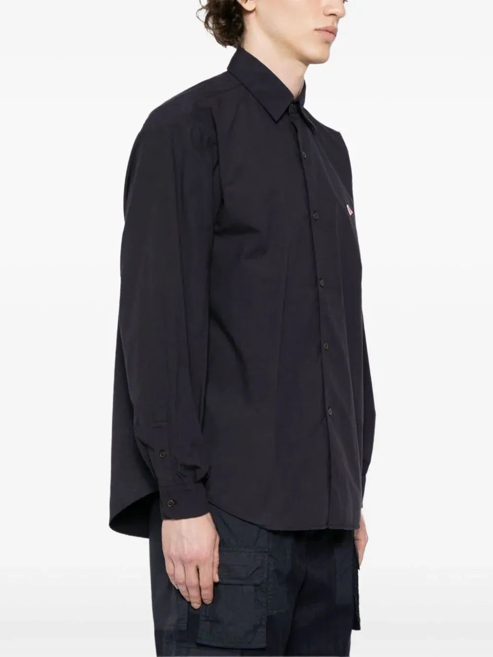 Logo-Appliqu Cotton Shirt
