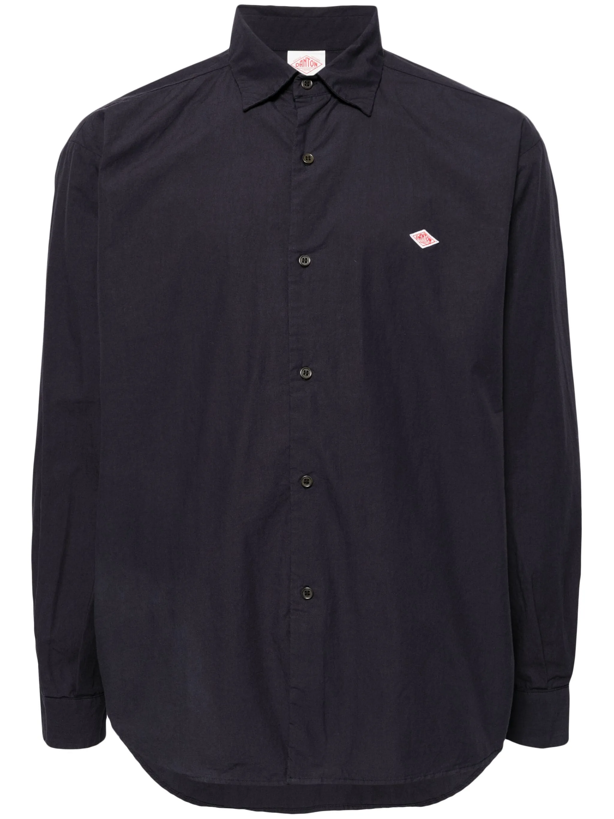 Logo-Appliqu Cotton Shirt