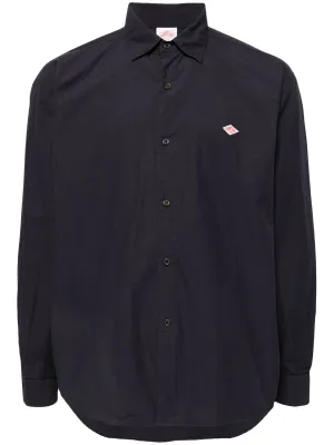 Logo-Appliqu Cotton Shirt