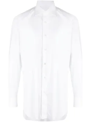 Long-Sleeve Cotton Shirt