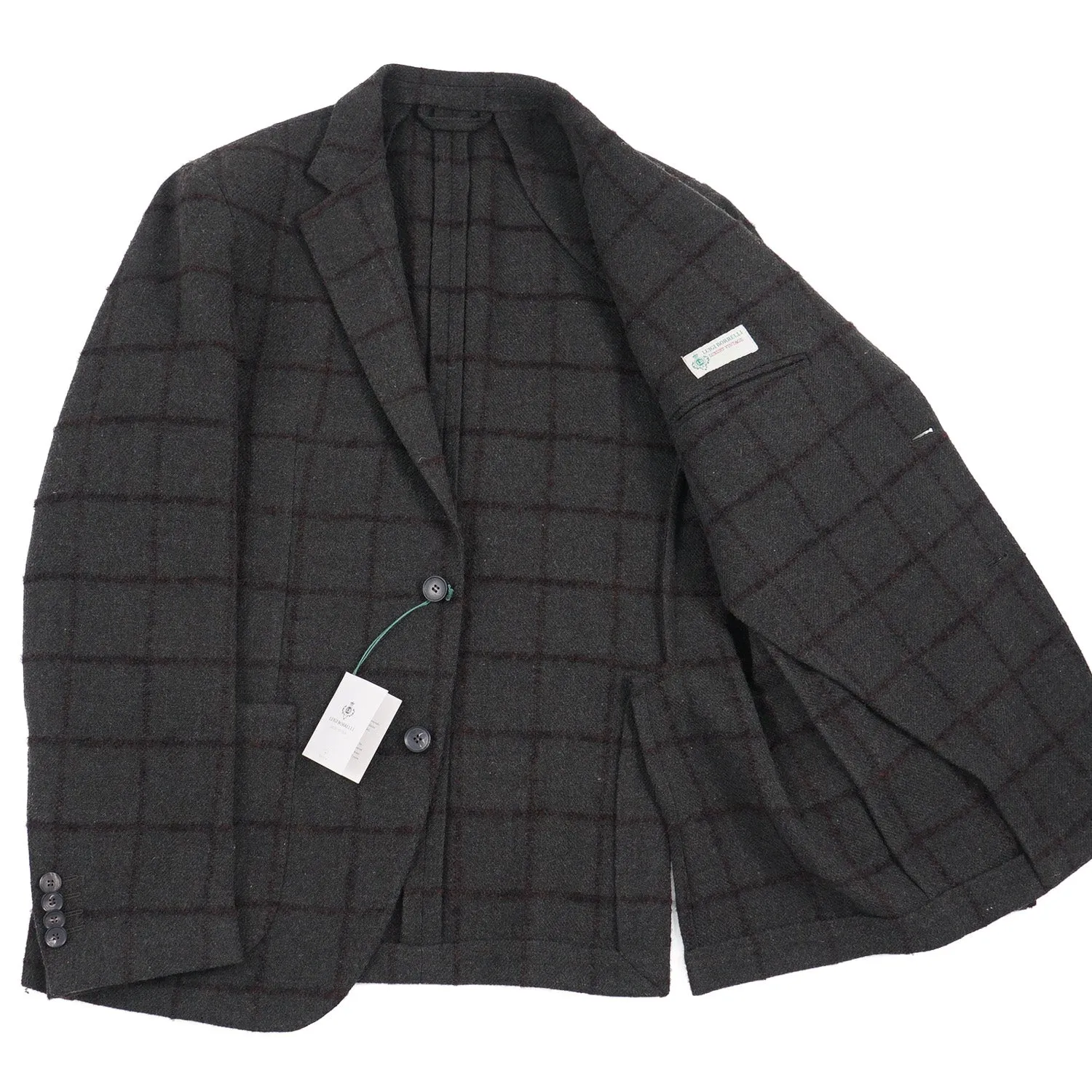 Luigi Borrelli Soft-Constructed Tweed Sport Coat