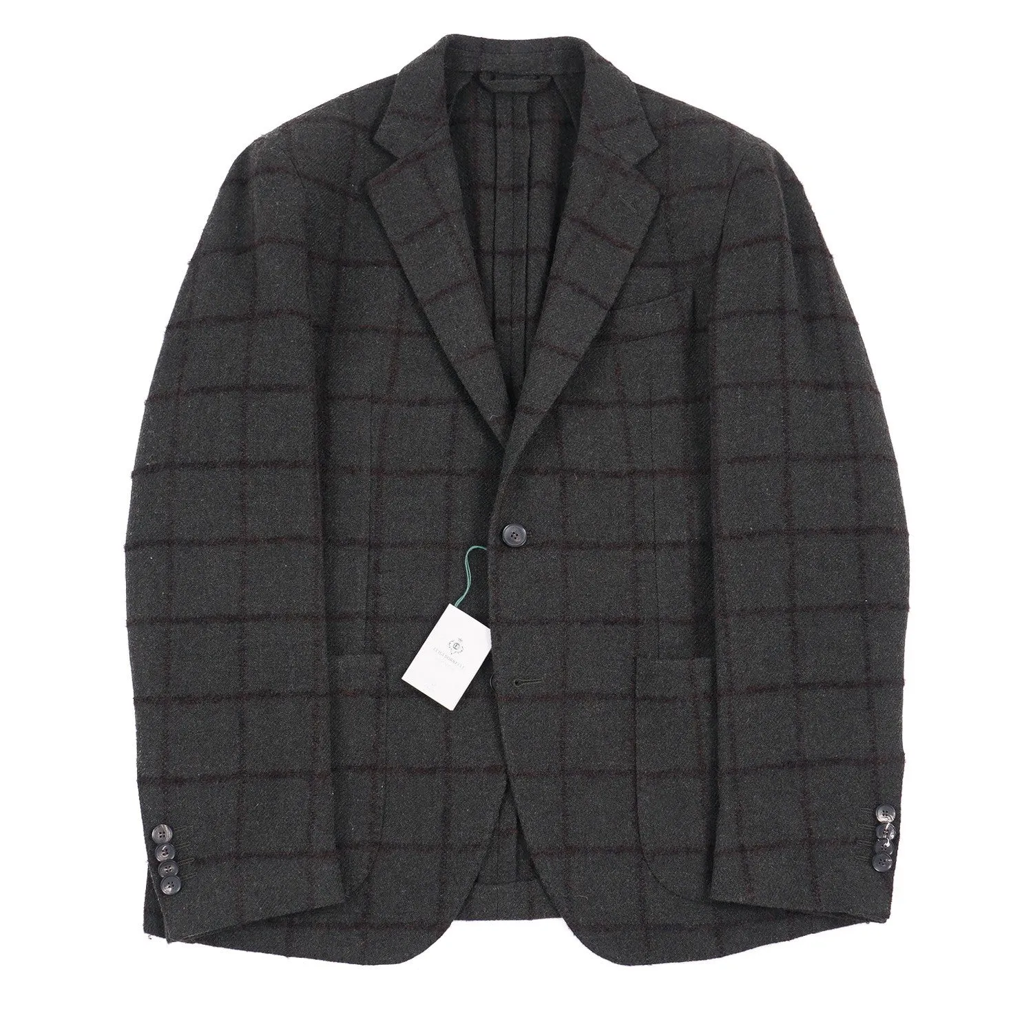 Luigi Borrelli Soft-Constructed Tweed Sport Coat
