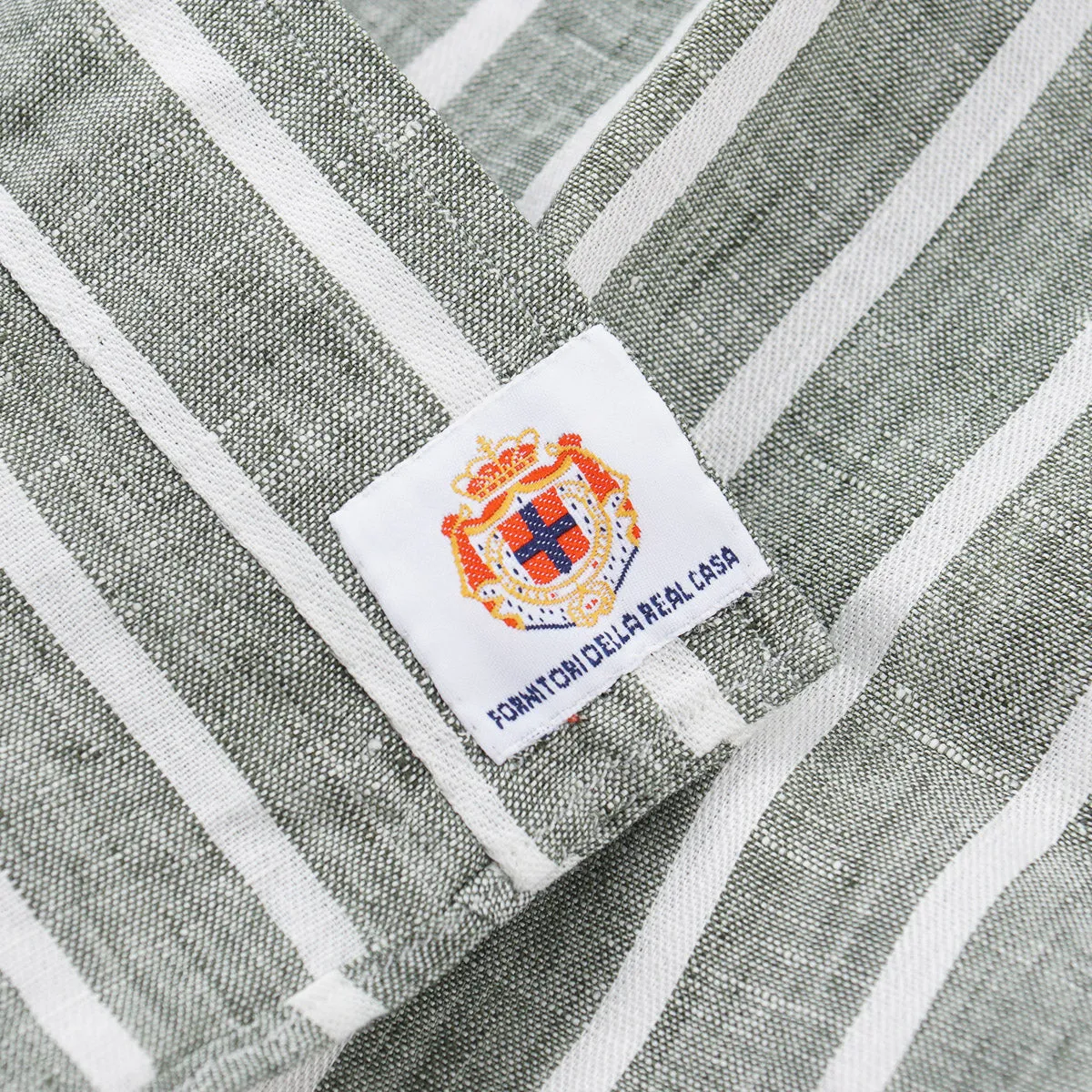 Luigi Borrelli Tailored-Fit Linen Dress Shirt