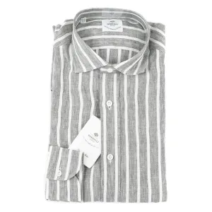 Luigi Borrelli Tailored-Fit Linen Dress Shirt