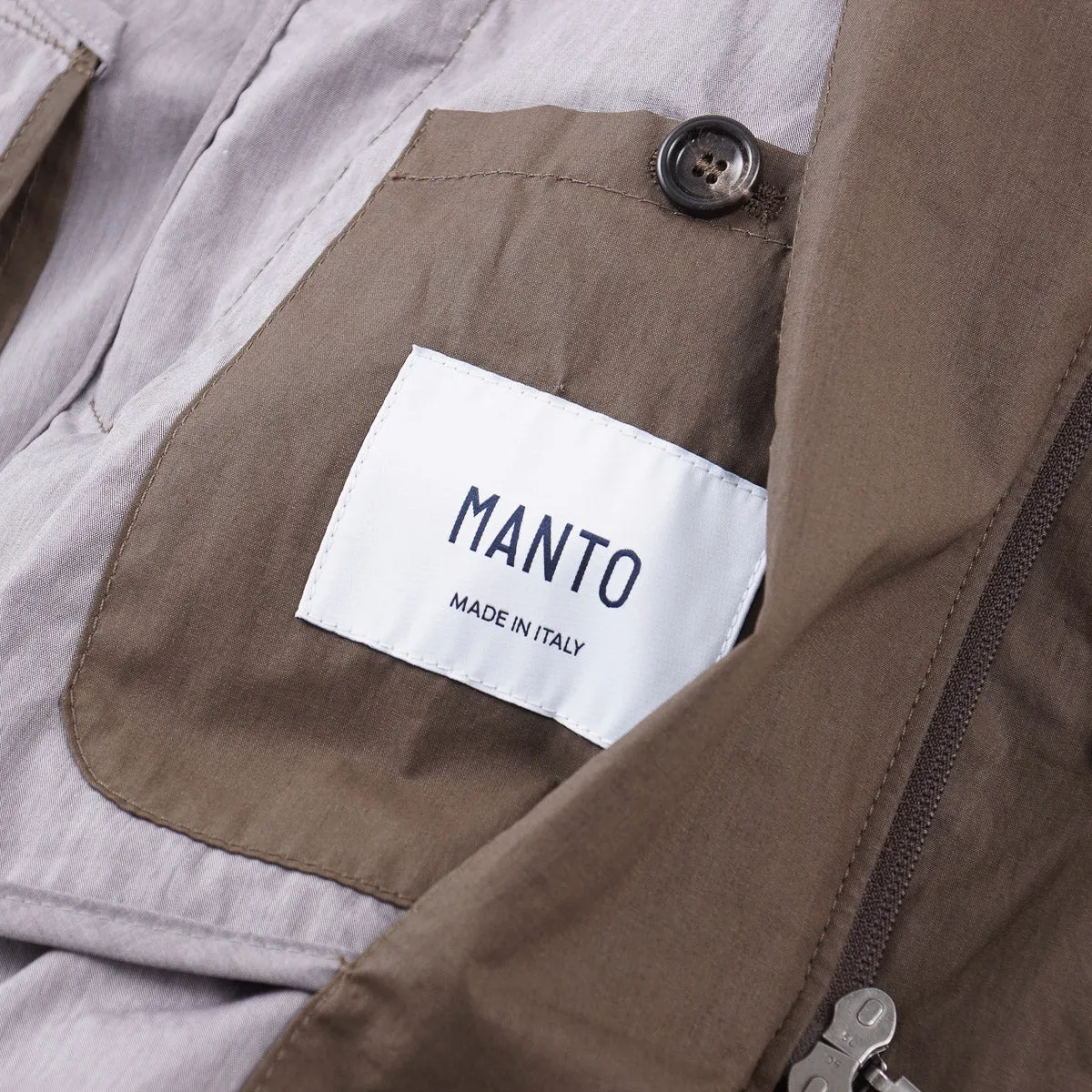 Manto Lightweight Water-Repellent Overcoat