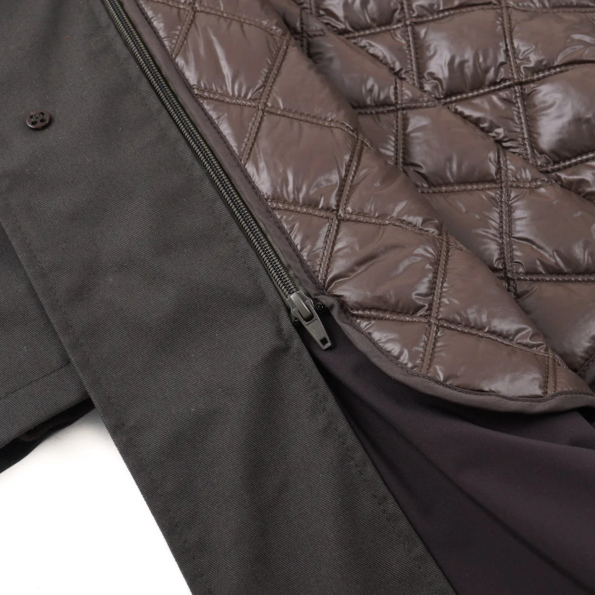 Manto Overcoat with Removable Lining