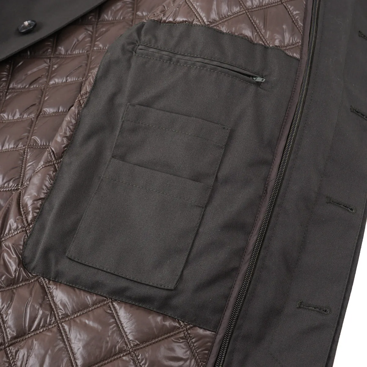 Manto Overcoat with Removable Lining