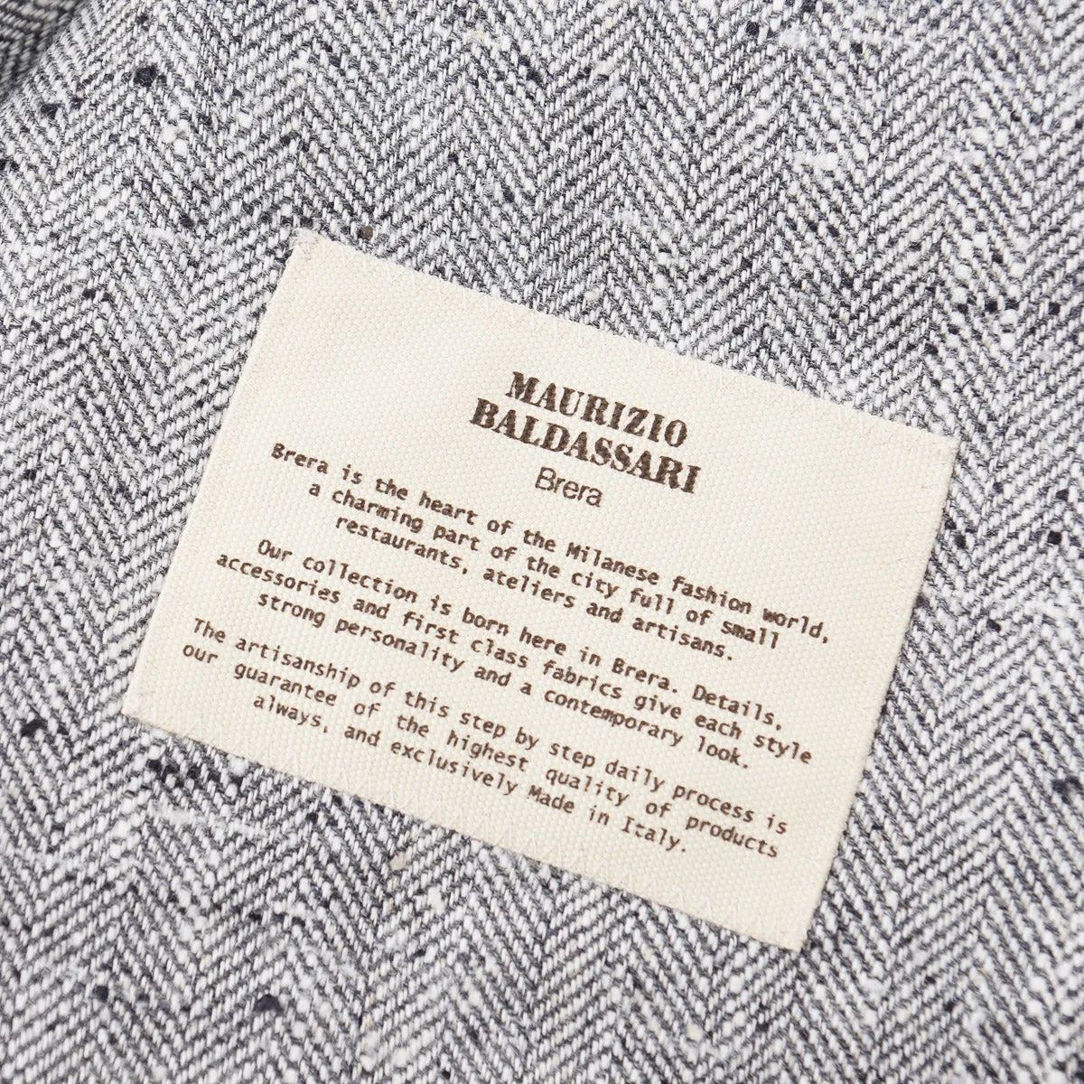 Maurizio Baldassari Silk-Linen 'Soft Jacket'
