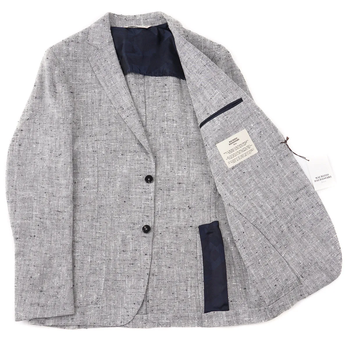 Maurizio Baldassari Silk-Linen 'Soft Jacket'