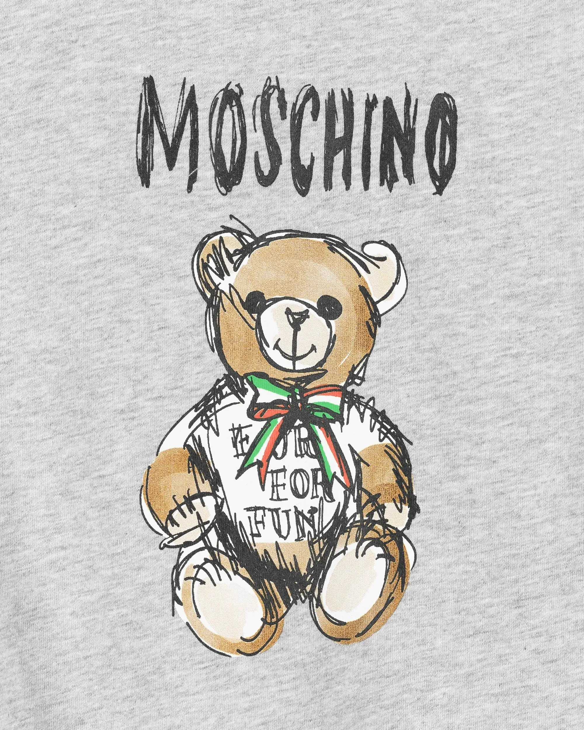 Mini Drawn Teddy Bear Organic T-Shirt