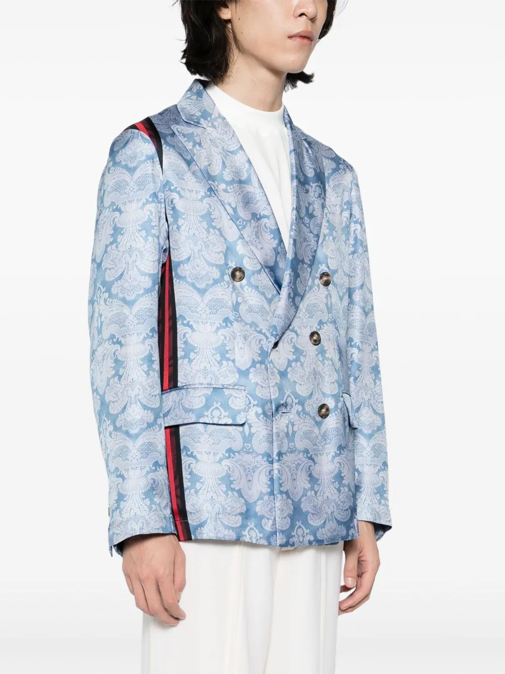 Mix-Print Jacket