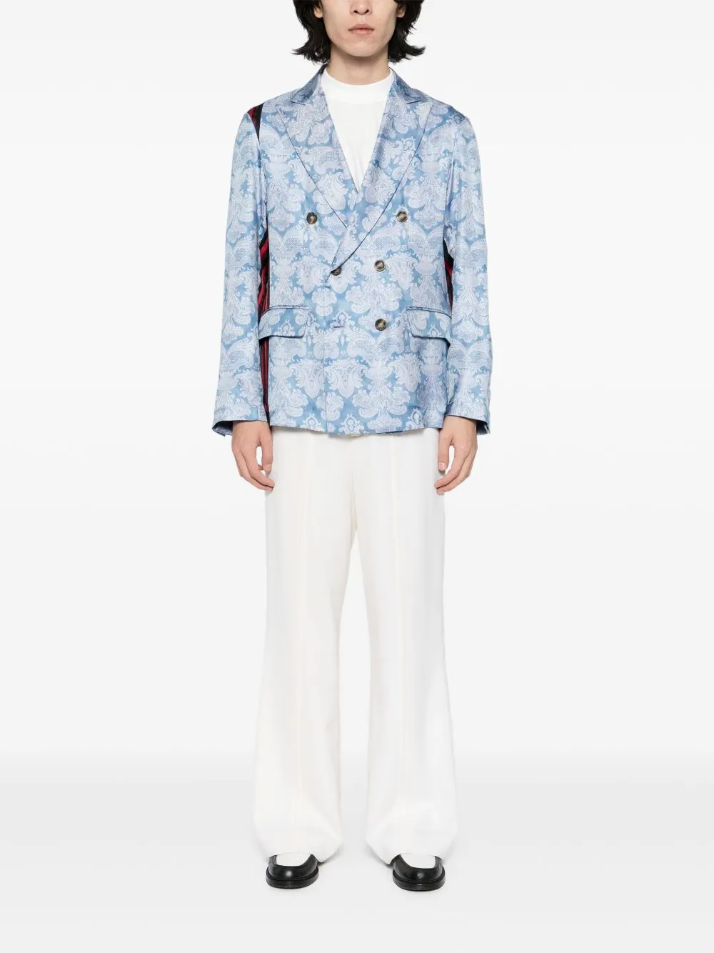 Mix-Print Jacket