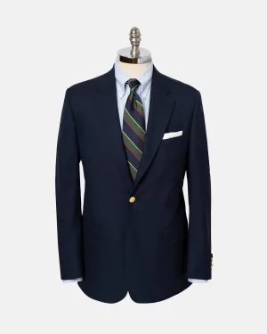 NAVY TROPICAL WOOL BLAZER - MTO