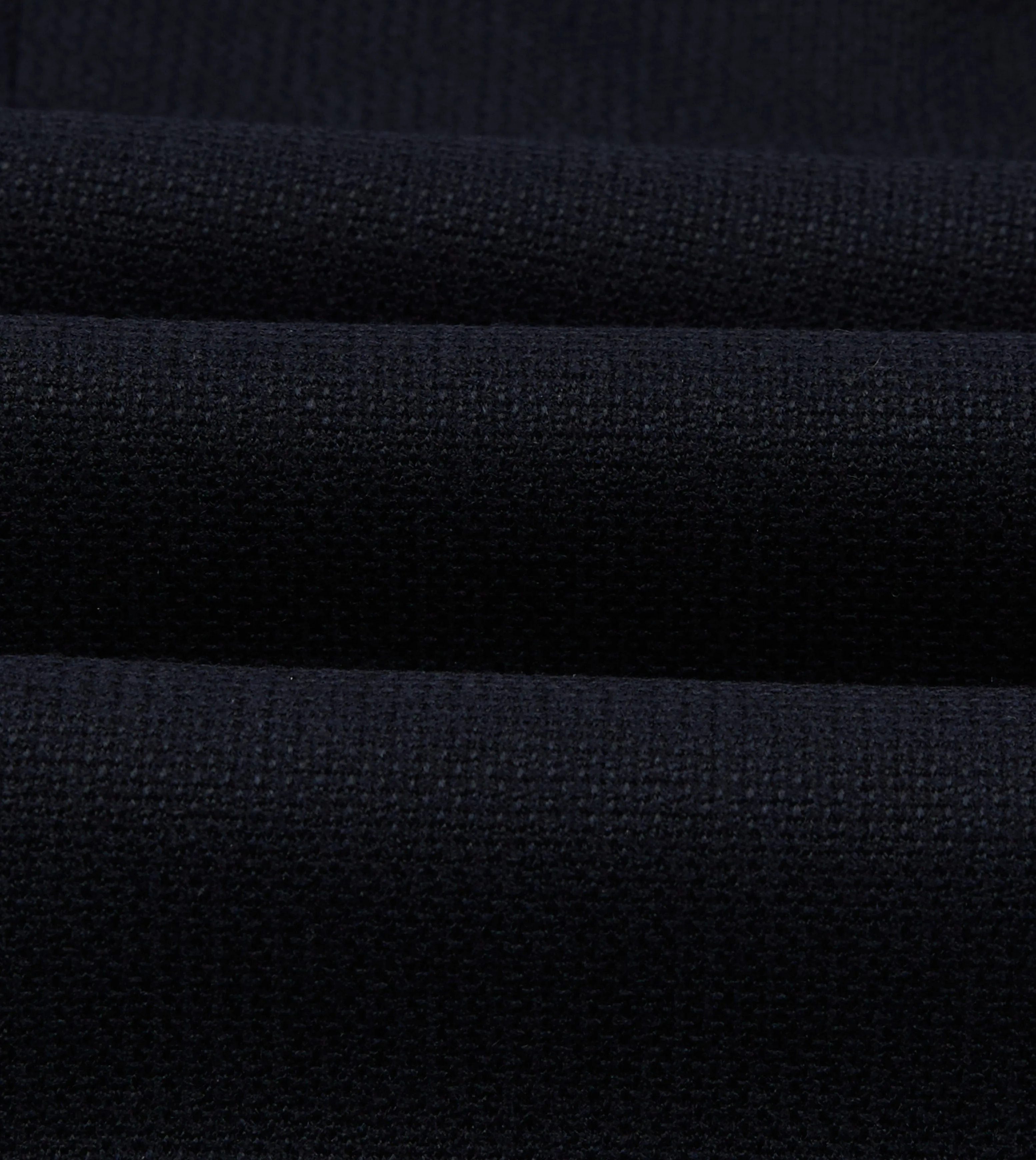 Navy Wool Double-Breasted Blazer