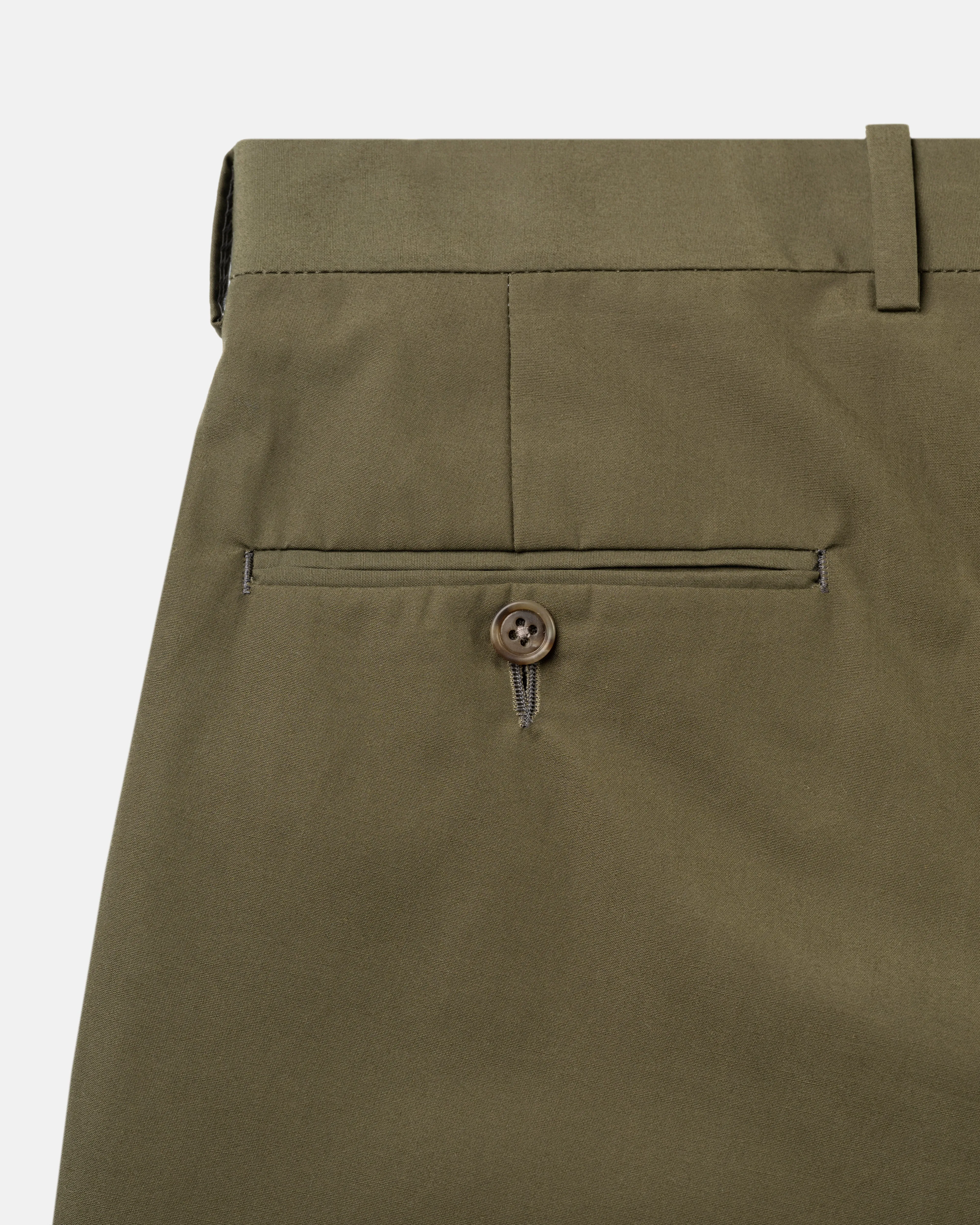 OLIVE POPLIN SUIT - MTO