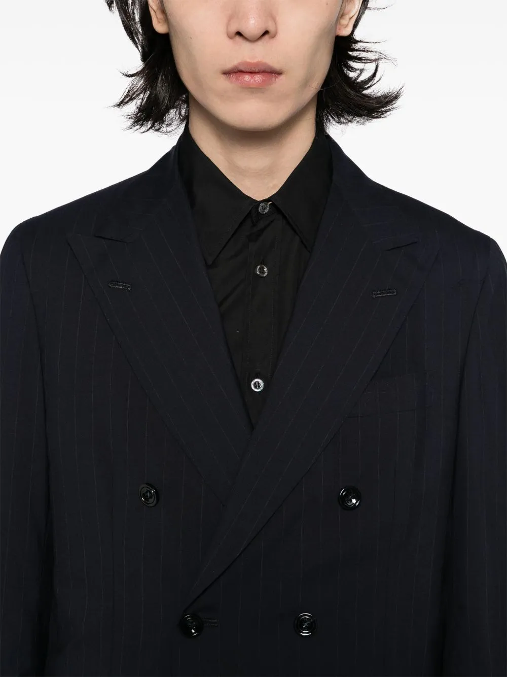 Pinstripe Suit