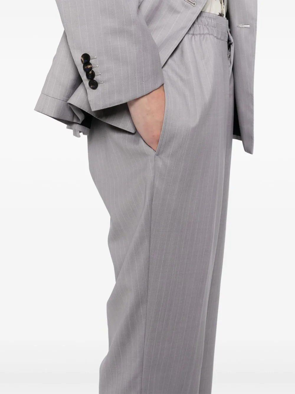 Pinstripe Suit