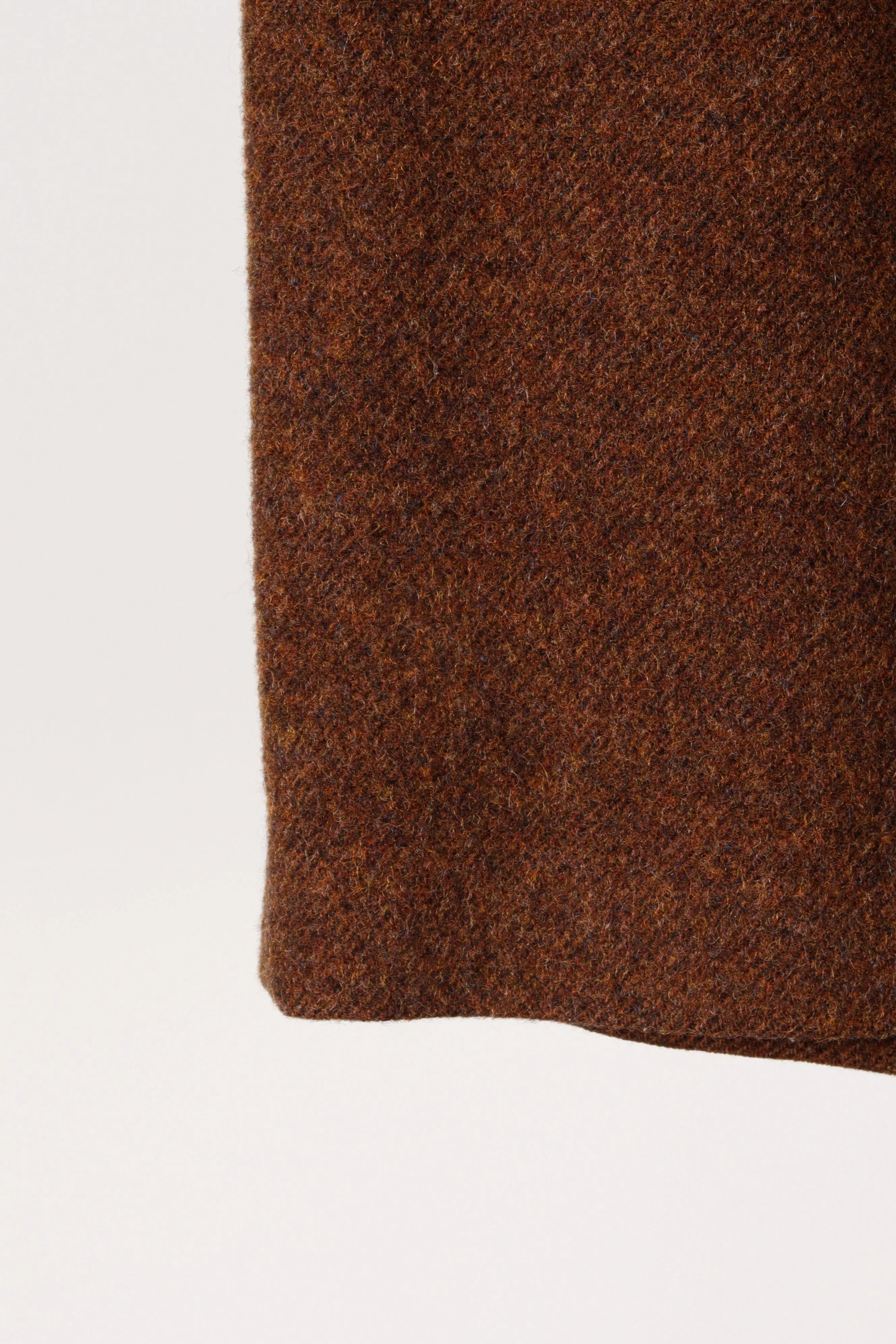 Prada FW09 'Wood Chip Tweed' Wool Skirt (2009)