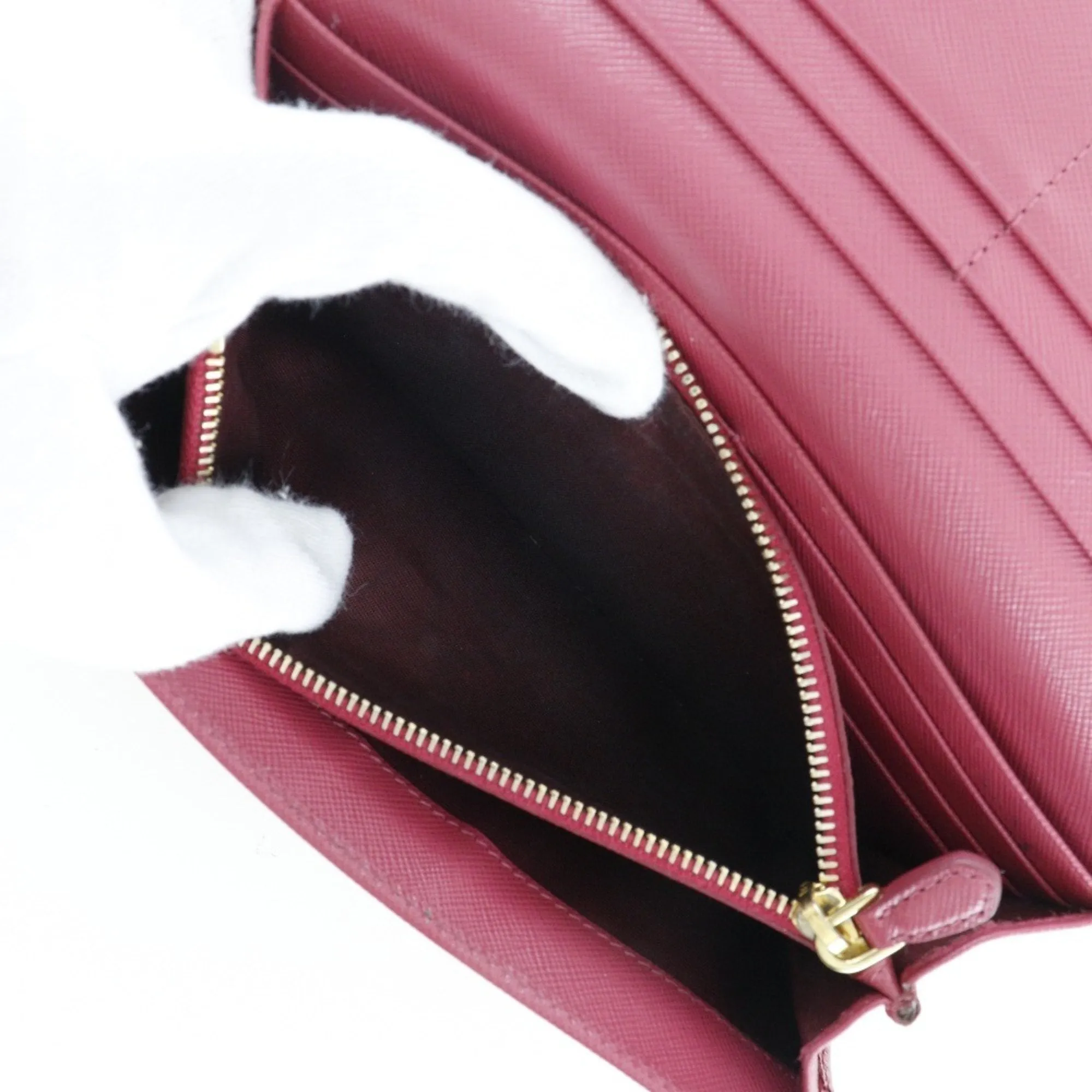 Prada Ribbon Pink Leather Accessories