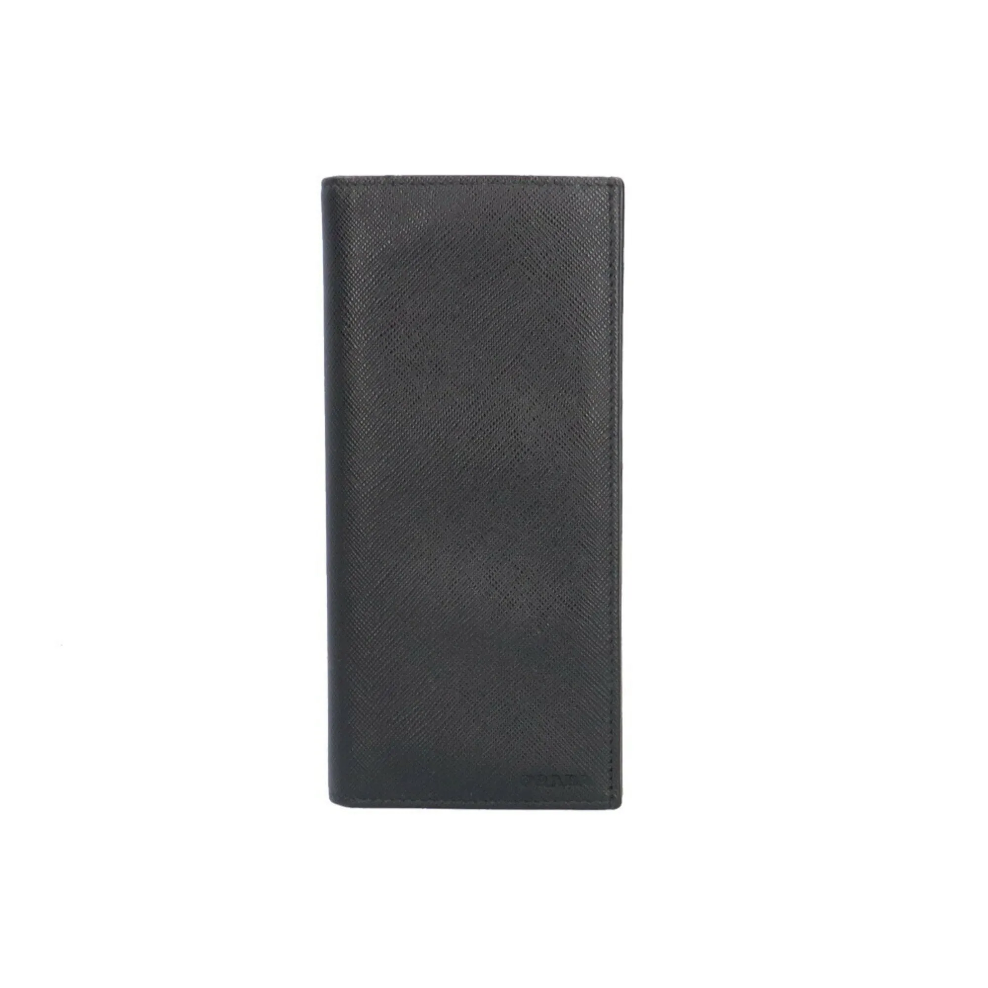 Prada Saffiano Black Leather Accessories