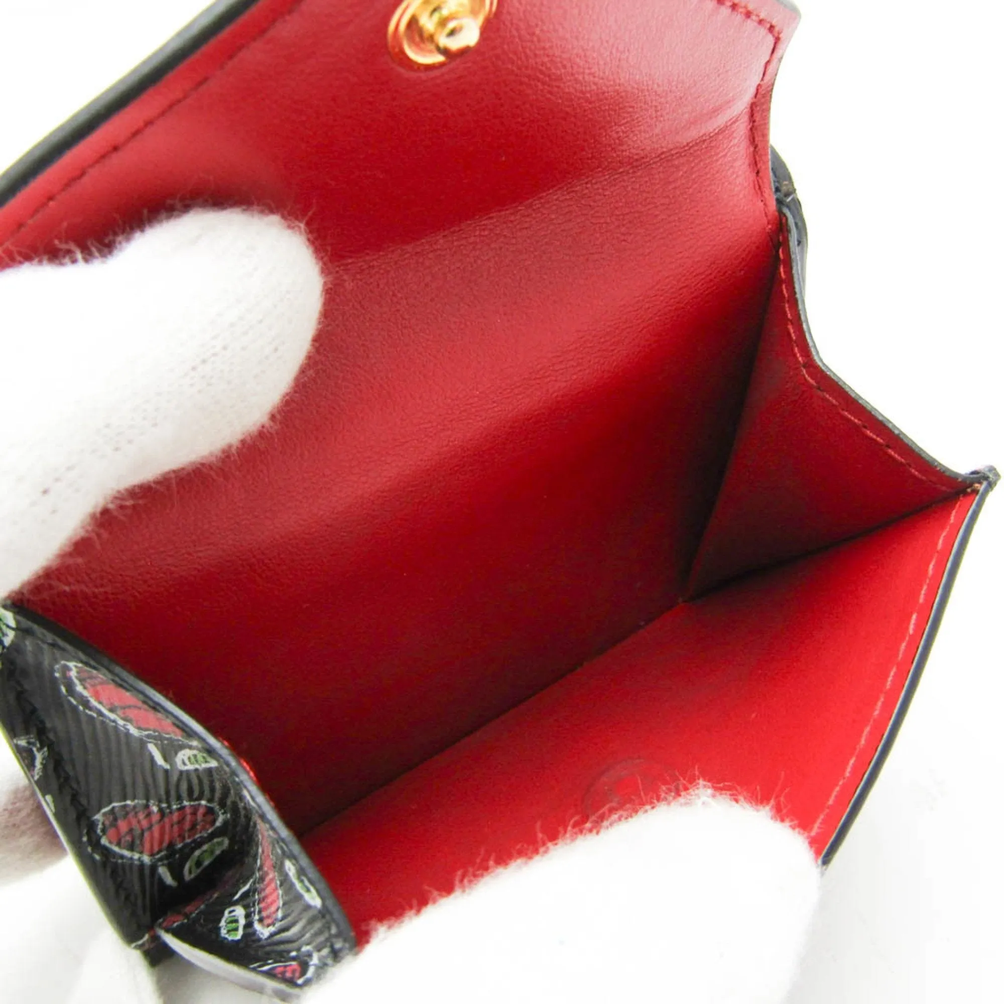 Prada Saffiano Black Leather Accessories