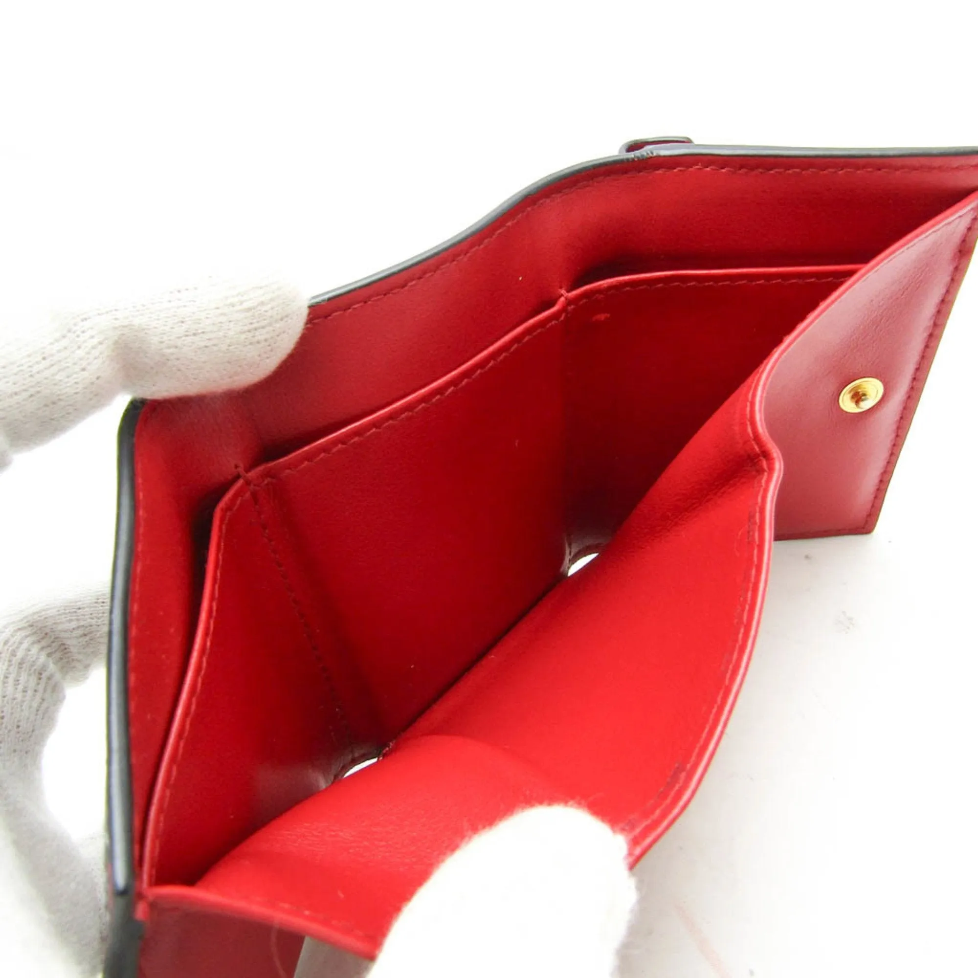 Prada Saffiano Black Leather Accessories