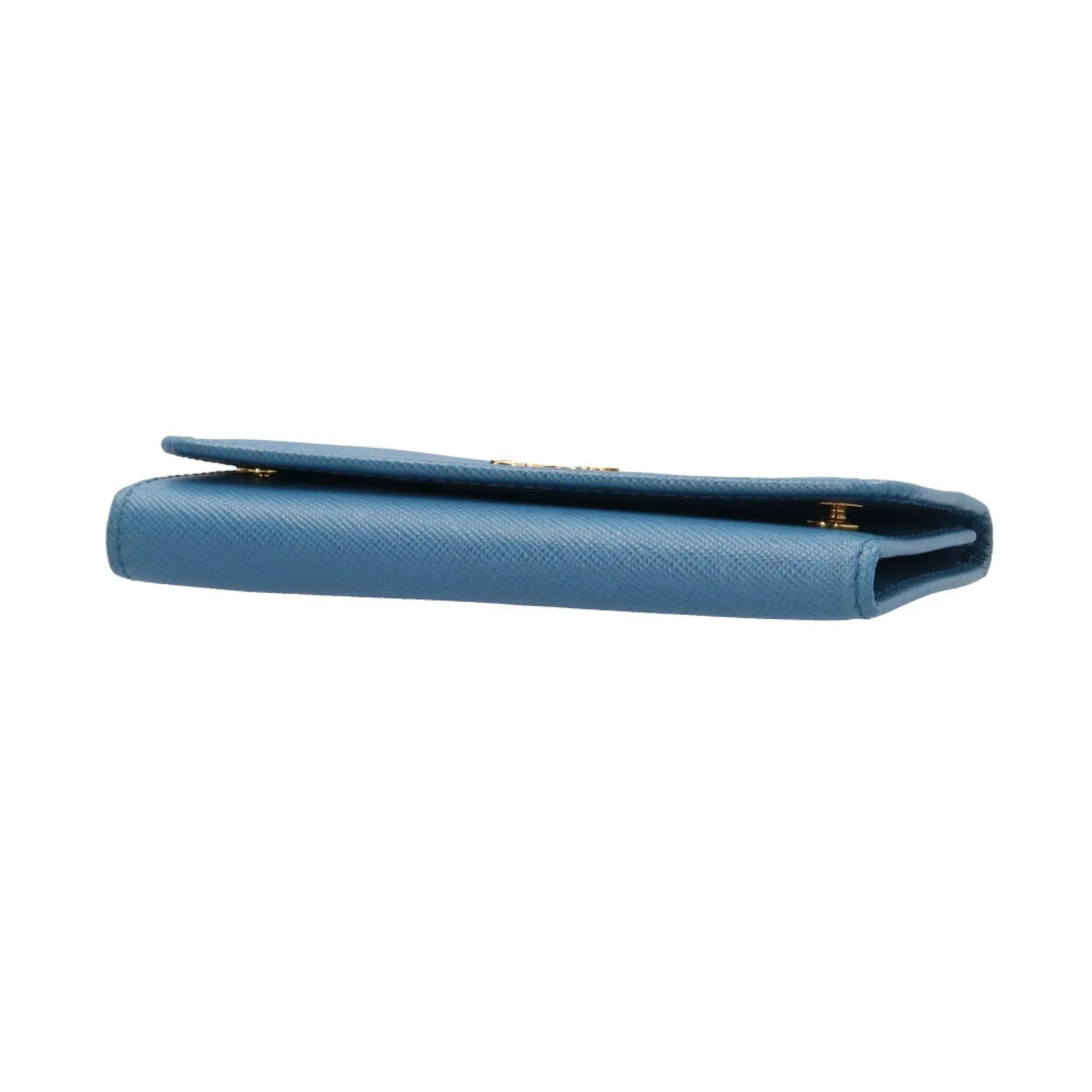 Prada Saffiano Blue Leather Accessories