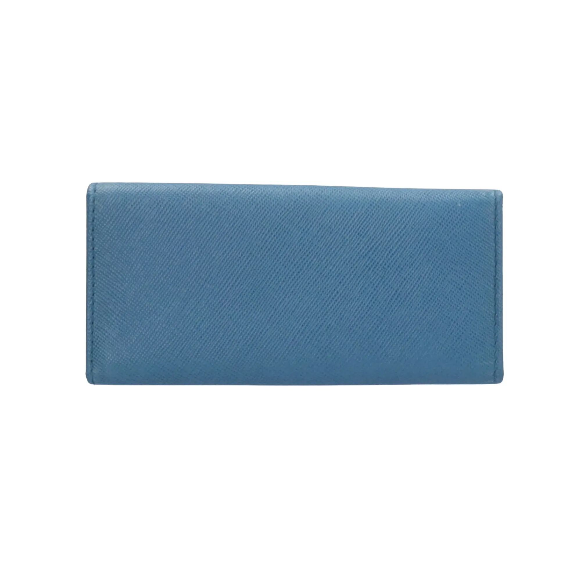 Prada Saffiano Blue Leather Accessories