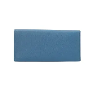 Prada Saffiano Blue Leather Accessories