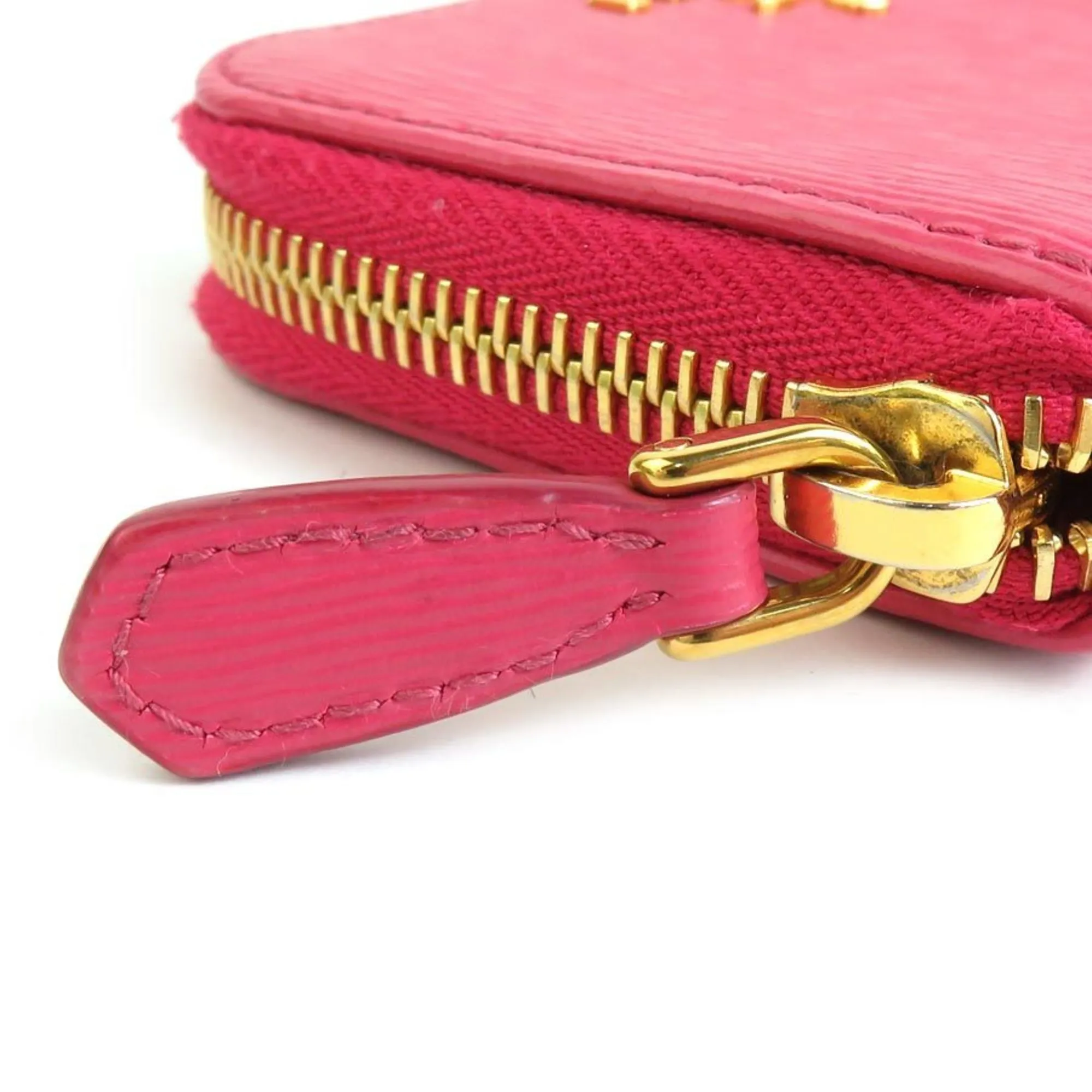 Prada Saffiano Pink Leather Accessories
